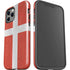 Denmark Flag Distressed iPhone 12 Pro Impact Case